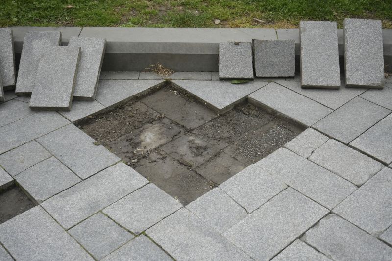 Sunken Paver Repair