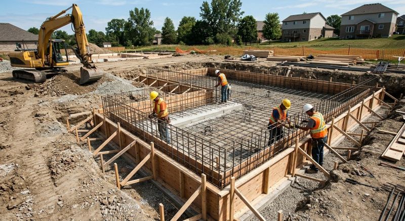 Foundation Construction in Fredericksburg, VA