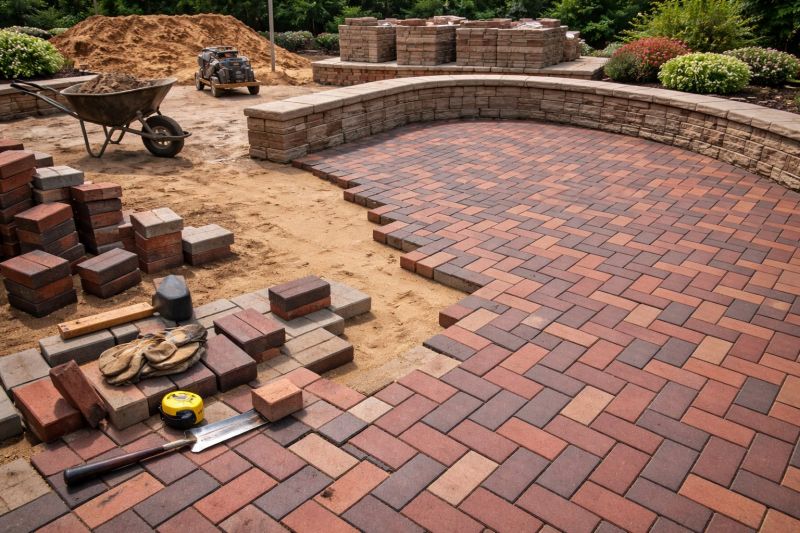 Patio Brick Installation in Stamford, CT